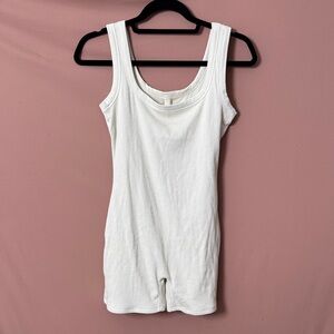 SKIMS Cream (bone) Sleeveless Romper Onesie